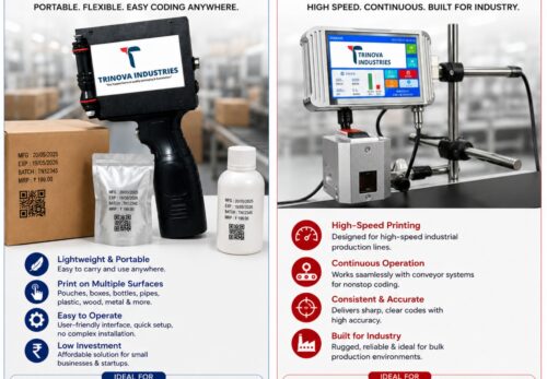 “Handheld Inkjet Printer vs Batch Coding Machine – Which One Should Your Business Choose?”