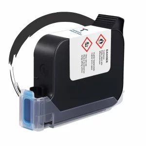 12.7mm thermal inkjet printer cartridge for batch coding, expiry date and barcode printing