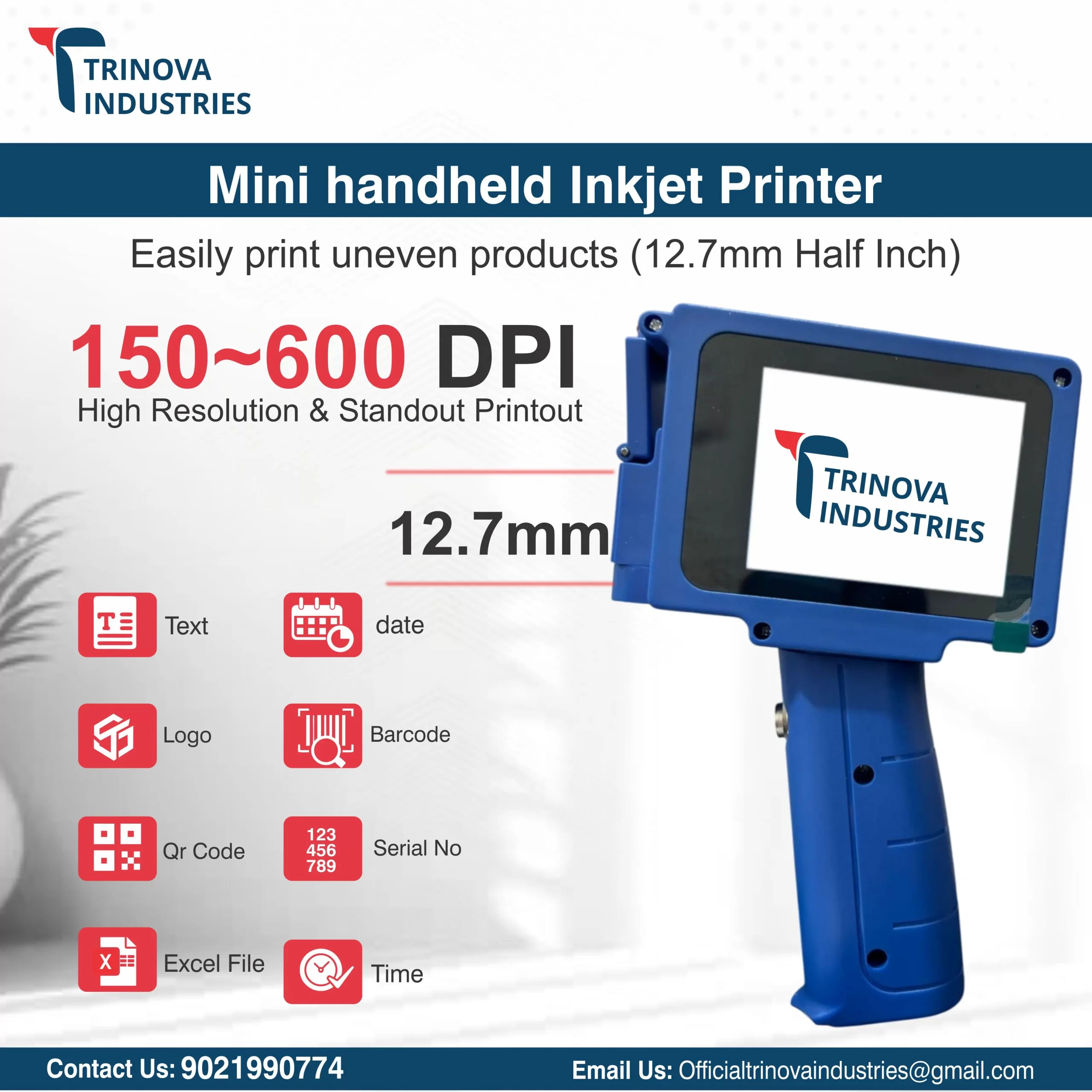 Mini Printer with FOL Cartridge for Frozen Glossy Material - Image 2
