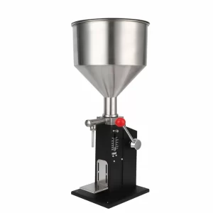 Manual Paste Filler 5ml to 100ml machine for cream gel liquid filling stainless steel hand operated filler