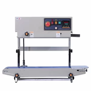 Economic Band Sealer Vertical MS Body Machine for Laminated Pouches
