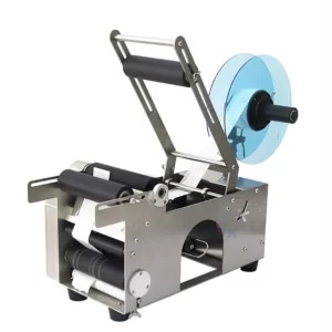 Semi Automatic Round Bottle Labelling Machine for Sticker Labels